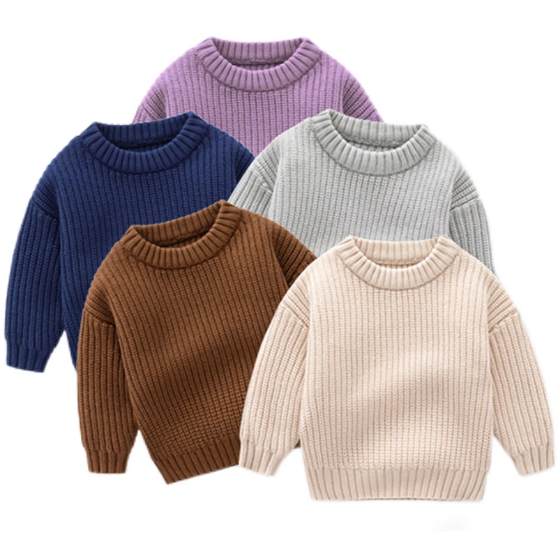 Soft Knit Baby Pullover Sweater