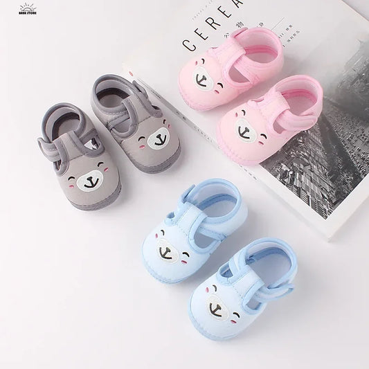 Soft Sole Newborn Cartoon Baby Shoes