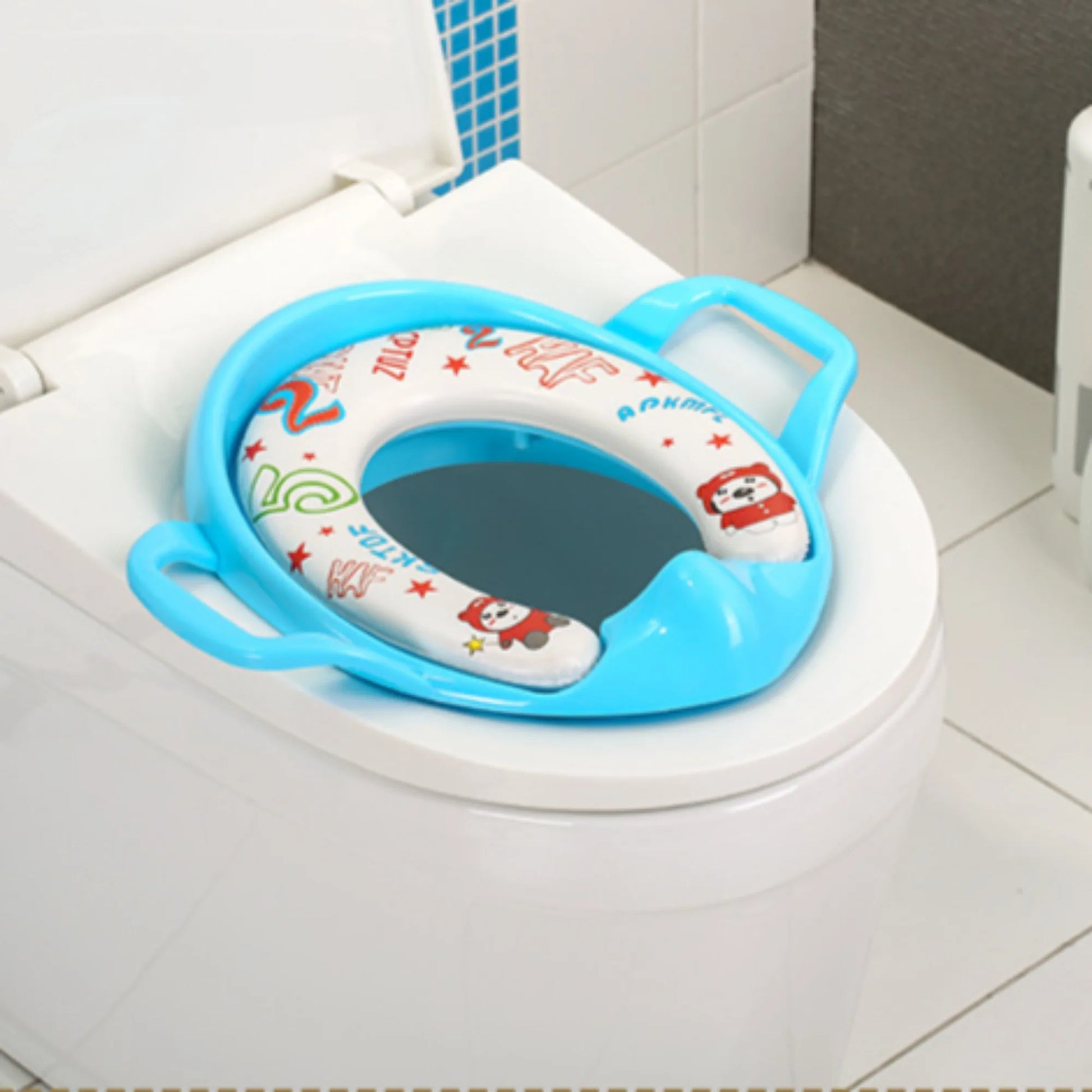 Soft Toilet Safety Seats  with Handles