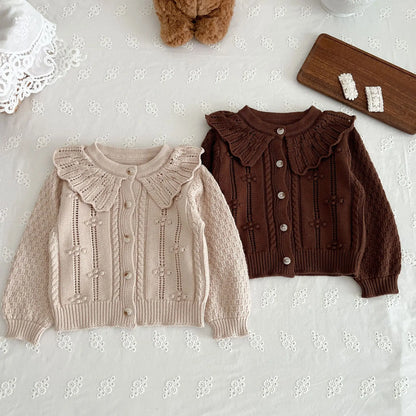 Spring & Autumn Kids' Knit Cardigan