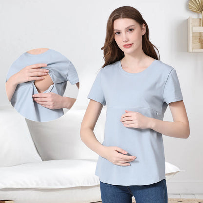 Summer Maternity Nursing Tops