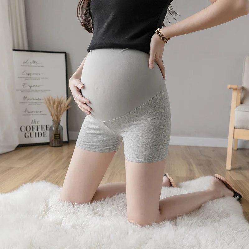 Summer Thin Cotton Maternity Shorts