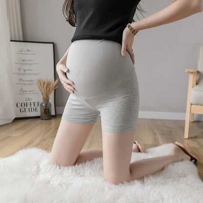 Summer Thin Cotton Maternity Shorts