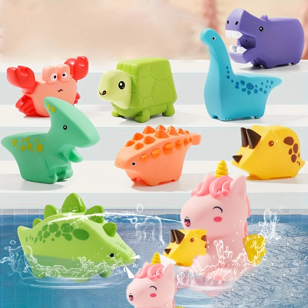 Toddlers Squirt Toy Dinosaur Kids Bath Toys