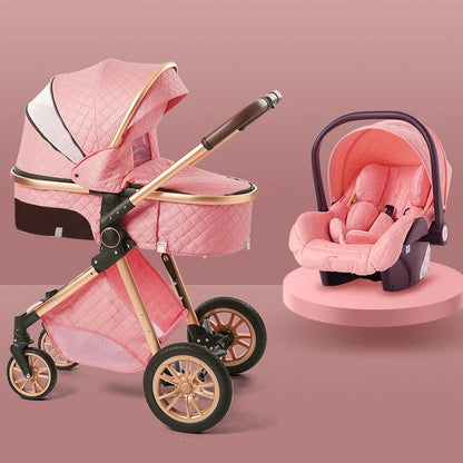 Luxury High Landscape Baby Stroller