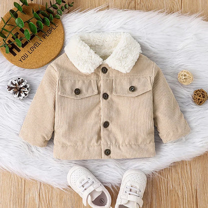 Warm Casual Jacket for Newborns