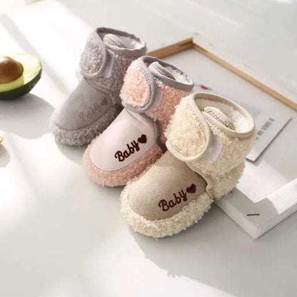 Warm Infant Toddler Crib Snow Boots