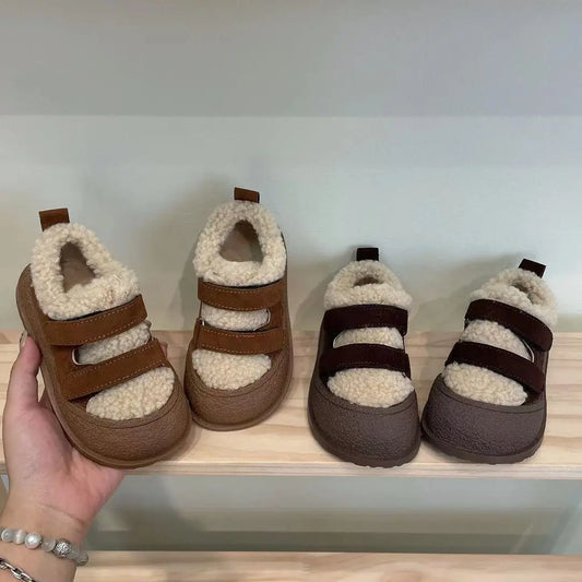 Winter Plush Baby Boots for Toddlers