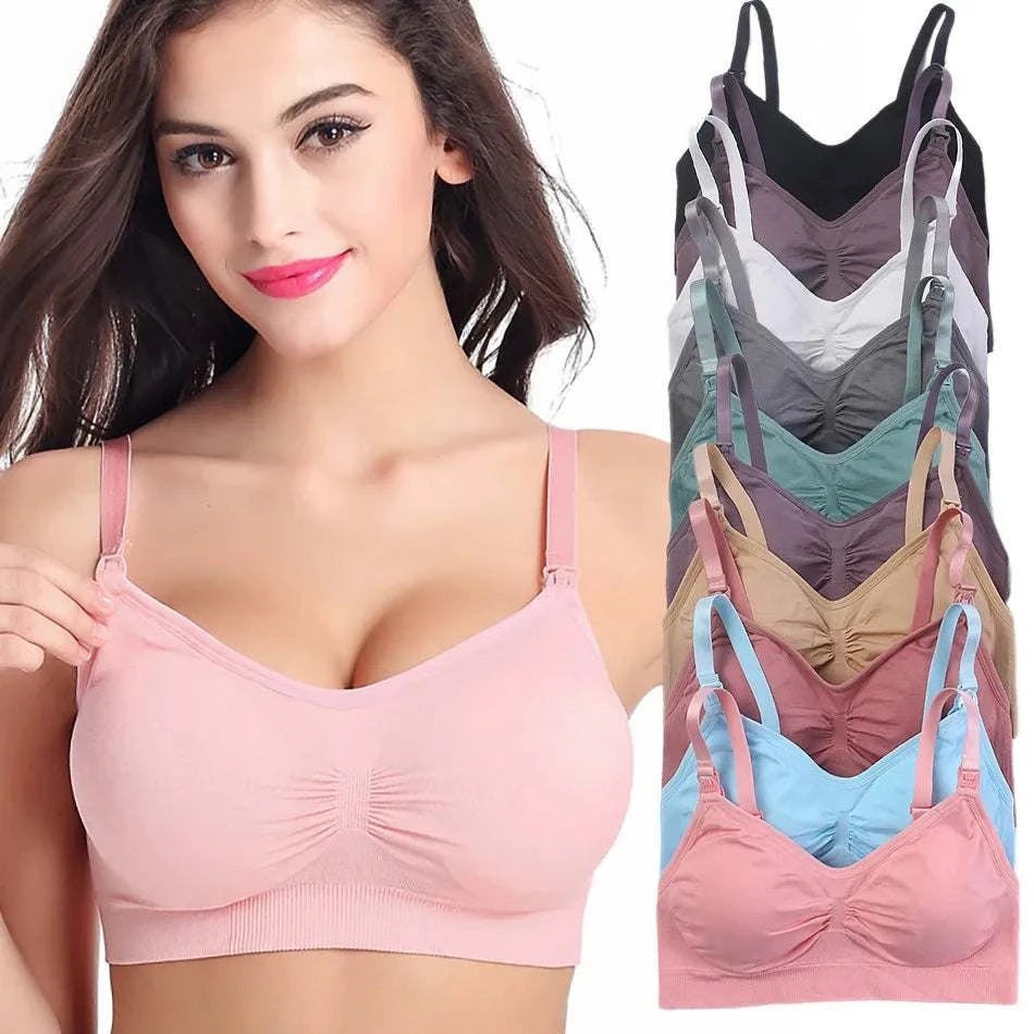 Wireless Maternity Nursing Bras