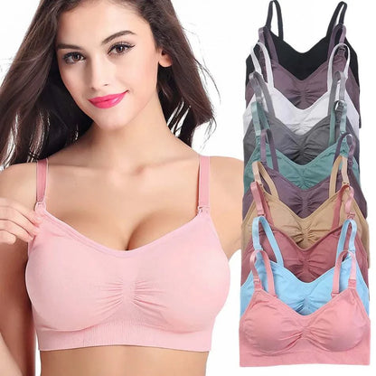 Wireless Maternity Nursing Bras